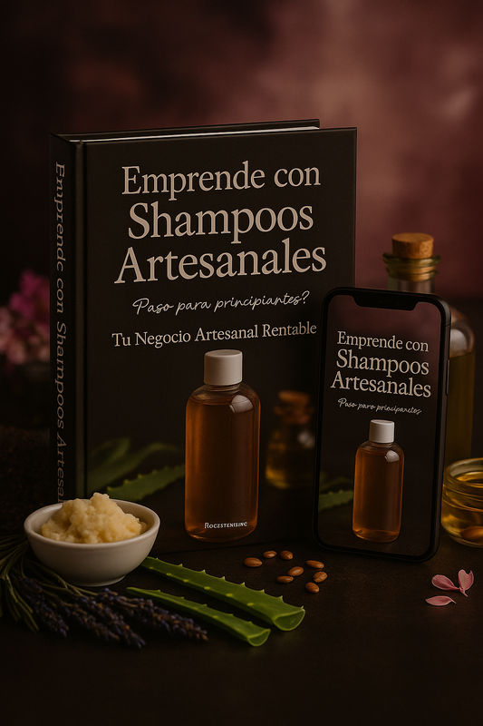 🌿💸 Shampoos Naturales Rentables – ✨ Crea, Embellece y Emprende 💁‍♀️🌸
